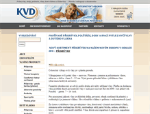 Tablet Screenshot of deky-prikryvky.cz